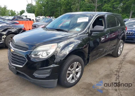 2017 Chevrolet Equinox Ls from USA, damaged, VIN 2GNALBEK0H1524676